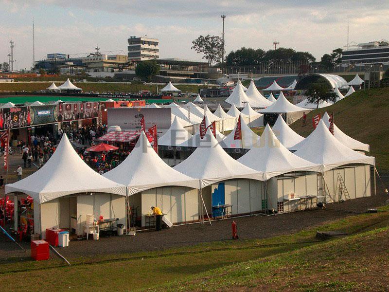 Locação de cobertura para eventos