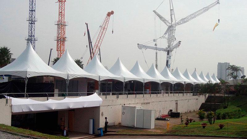 Tenda chapéu de bruxa