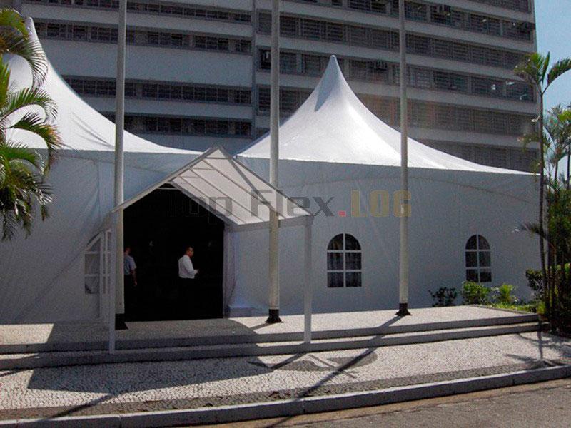 Locação de tenda chapéu de bruxa